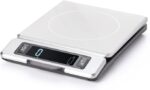 OXO Good Grips 11-Pound Stainless Steel Kitchen Scale with Pull-Out Display Black