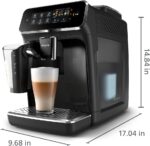 Philips 3200 Series Fully Automatic Espresso Machine, LatteGo Milk Frother, 5 Coffee Varieties, Intuitive Touch Display, 100% Ceramic Grinder, AquaClean Filter, My Coffee Choice, Black (EP3241/54) - Image 3