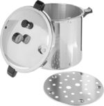 Presto 01784 23-Quart Induction Compatible Pressure Canner, Silver, Aluminum - Image 3
