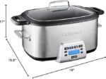 Cuisinart MSC-800 7-Quart 4-in-1 Cook Central Multicooker, Stainless Steel/Black - Image 2