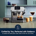 De'Longhi La Specialista Touch Espresso Machine with Grinder & Milk Frother – Cold Brew & Iced Coffee Maker, Burr Grinder, 10 Drink Presets, Compact Bean to Cup, Award-Winning Italian Design - Image 3