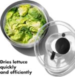 OXO Steel Salad Spinner - Image 3