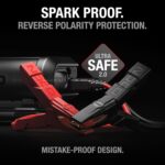 NOCO Boost+Air AX65: 2000A Jump Starter with Air Compressor Tire Inflator, Starts 8.0L Gas & 6.0L Diesel, 67 SLPM Airflow Inflates 0–40 PSI in 2 Minutes - Image 5