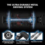 HYPER GO H16BM 1/16 RTR Brushless High-Speed Electric 4x4 Off-Road Fast RC Car, Max 42 mph, RC Truck, Remote Control, 2 LiPo Batteries for Adults - Image 5