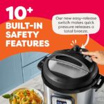 Instant Pot Duo 7-in-1 Electric Pressure Cooker, Slow Cooker, Rice Cooker, Steamer, Sauté, Yogurt Maker, Warmer & Sterilizer, Includes App with Over 800 Recipes, Stainless Steel, 6 Quart - Image 3