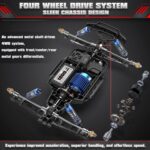 HAIBOXING 2997A Brushless RC Car, 1/12 Scale 4WD Remote Control Truck with Independent ESC, Fast RC Car up to 45 mph, RTR Off-Road RC Car for Adults and Boys, Compatibles - Image 5