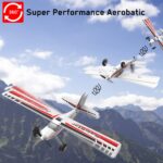 VOLANTEXRC Remote Control Airplane TrainStar Ascent Electric RC Trainer Aircraft, 1400 mm Wingspan & Plastic Unibody Fuselage PNP Versions - Image 5