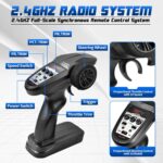 Hosim Brushless RC Car, 1:10 Scale, 68+ km/h High-Speed Remote Control Car for Adults and Boys, 4x4 All-Terrain Waterproof Off-Road Hobby-Grade Fast Racing Buggy Monster Truck Toy Gift - Image 4