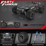 HAIBOXING 2997A Brushless RC Car, 1/12 Scale 4WD Remote Control Truck with Independent ESC, Fast RC Car up to 45 mph, RTR Off-Road RC Car for Adults and Boys, Compatibles - Image 3