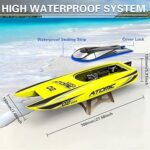 OLANTEXRC Brushless RC Boat Atomic 42mph 25.6" High-Speed Remote Control Boat Ready to Run - Image 3