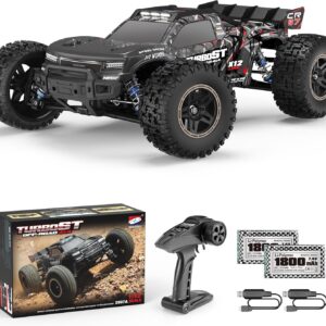 HAIBOXING 2997A Brushless RC Car, 1/12 Scale 4WD Remote Control Truck with Independent ESC, Fast RC Car up to 45 mph, RTR Off-Road RC Car for Adults and Boys, Compatibles