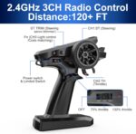 HYPER GO H16BM 1/16 RTR Brushless High Speed Electric 4X4 Off-Road Fast RC Car, Max 42mph, RC Truck, Remote Control, 2 Lipo Batteries for Adult, Compatible with 3S Lipo - Image 3