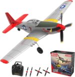 LEAMBE 4 Channel RC Plane, Ready to Fly Aerobatic Aircraft, Easy Control for Beginners, P51 Mustang RC Airplane Best Gift for Adults