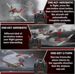 LEAMBE 4 Channel RC Plane, Ready to Fly Aerobatic Aircraft, Easy Control for Beginners, P51 Mustang RC Airplane Best Gift for Adults - Image 5
