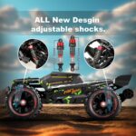 1/14 Brushless RC Car for Adults, Fast 50+ mph, 4x4 Off-Road Waterproof RC Truck, Electric High-Speed Remote Control Car, Extreme All-Terrain RC Truggys - Image 4