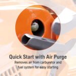 Husqvarna 130 Gas Powered Chainsaw, 38-cc 2-HP, 2-Cycle X-Torq Engine, 16 Inch Chainsaw with Automatic Oiler, For Wood Cutting and Tree Pruning - Image 3