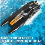 VOLANTEXRC Brushless Remote Control Boat AtomicX, 40MPH 25.6" High Speed RC Boats for Adults - Image 4