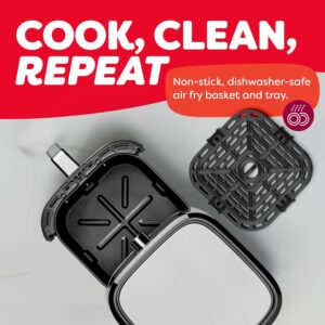 Instant Pot 6QT Vortex Plus Air Fryer, 6-in-1, Air Fry, Broil, Dehydrate, Crisp, Roast, Reheat, Bake, Dishwasher-Safe Air Fryer Basket, Stainless Steel - Image 4