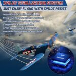 LEAMBE Brushless 4 Channel RC Plane F4U Corsair 500mm Remote Control Airplane Fighter RTF with 6-Axis Gyro, 3 Modes & Aerobatics for Beginners & Adults - Image 6