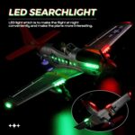CKYSCHN WLtoys XK A280 RC Airplane, P51 Mustang 4 Channel RC Plane with Lights, 6G/3D Brushless RC Planes, 2.4G Remote Control Airplane, Hobby RC Planes Gifts for Adults - Image 5
