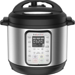 Instant Pot Duo Plus 9-in-1 Electric Pressure Cooker, Slow Cooker, Rice Cooker, Steamer, Sauté, Yogurt Maker, Warmer & Sterilizer, Includes App With Over 800 Recipes, Stainless Steel, 3 Quart