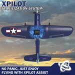 LEAMBE 4 Channel RC Plane - Ready to Fly Aerobatic Aircraft, Easy Control for Beginners, F4U Corsair RC Airplane Best Gift for Adults - Image 4