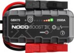 NOCO Boost X GBX75: 2500A UltraSafe Jump Starter, 12V Lithium Battery Booster Pack, Portable Jump Box, Power Bank & Jumper Cables, for 8.5L Gas and 6.5L Diesel Engines